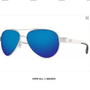 Costa Del Mar Loreto Polarized Sunglasses (Blue and White)